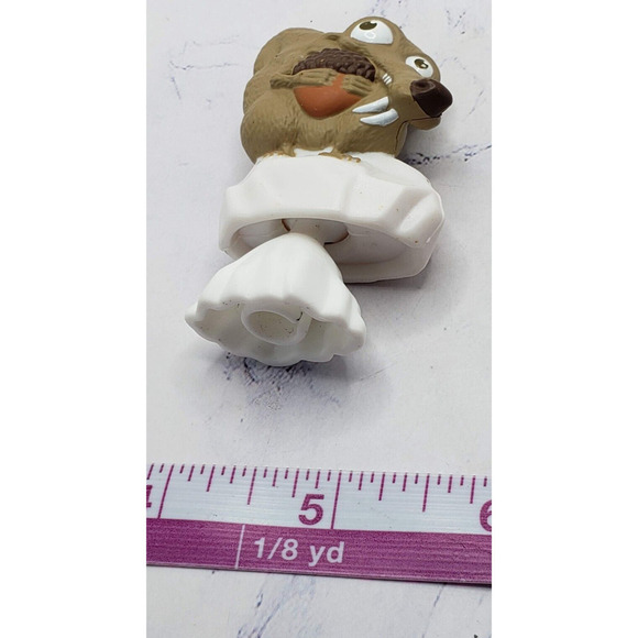 Ice Age Dawn of the Dinosaurs 2009 General Mills Scrat Bobble Pencil Topper - Picture 15 of 16